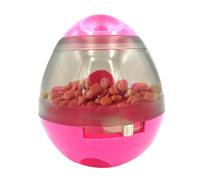 Slow Feeder Dog Toy, Treat Dispensing Ball, 3.94x4.61 Inches Durable Chew Toy with Mental Stimulation, Puppy Training Tool, Dog Toys with Interactive Design, Brain Enrichment for Dogs