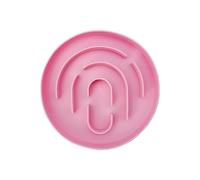 Slow Feeder for Cats Dogs Round Silicone Bowl as Leak-proof Bowl for Small Breeds Suitable for Living Room Bedroom and Balcony Interactive Sling Design for (15 x 15 cm)