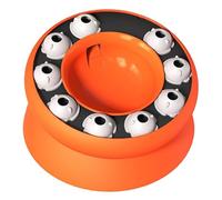 Slow Feeder for Cats - Rotating Wet Food Feeder Bowl | Interactive Feeding Game Slow Eating Tableware for Dry Food Fast Eater Boredom Living Room Home Indoor Outdoor Travel