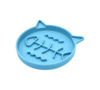 Slow Feeder for Pets - Textured Silicone , Non-Slip Base Design, Interactive Eating Pattern, Stable Feeding Structure | Feeding Control Solution to Improve the Feed