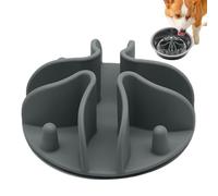 Slow Feeder Insert for Dog Bowl - Silicone Slow Feeders Bowl Insert with Suction Cup,Anti Slip Feeding Dog, Part with Suction Cup for Dogs, Small, Large Pets
