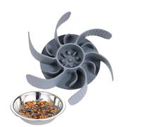 Slow Feeder Insert for Dogs Bowl, Slow Feeding Dog Bowl Insert, Silicone Slow Feeding Bowl, Pet Supplies Portable with Saucers