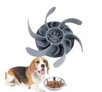 Slow Feeder Insert - Silicone Food Bowl Divider, Pet Eating Speed Control Tool | Pet Feeding Bowl Accessory Healthy Diet, Easy to Clean Slow Down Eating Training for Dogs and Cats
