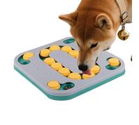 Slow Feeder Interactive Indoor Food and Treat Dispenser | Interactive puzzle toy dog activity for puppies and adult dogs