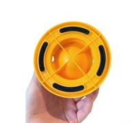 Slow Feeder Lick Bowl for Dogs Cats with Suction Cup Base Designed for Repeated Use on Countertops or Floors (Yellow)