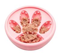 Slow Feeder Lick Bowls for Dogs Silicone Non-Slip Anti-Tip Interactive