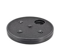 Slow Feeder Puzzle, Dog Scratching Board, Non-Slip Round Stimulating Interactive Pet Treat for Small Medium Large Dogs, 12.99x12.99x1.57 Inches, PP Construction