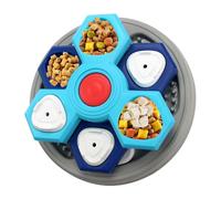 Slow Feeding Bowl, Anti-Choking Dog Food Bowl, 3-Layer Interactive Dog Food Bowl Slows Meal Speed, Slow Feeding Dog Bowl - Fed