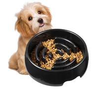 Slow Feeding Bowl for Dogs - Anti-Sling Feeding Bowl with Non-Slip Base | Interactive Bowl for Puppies and Dogs to Promote Healthy Eating Habits at Home and on the Go