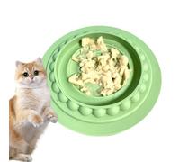Slow Feeding Cat Bowl, Interactive Non-Slip Feeder - Feed Delay Bowl for Cats - For Wet Food Licking Liquid Feeding and Cats Enrichment