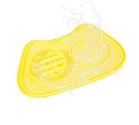 Slow Feeding Cat Bowl, Suction Cup Anti-Swallowing Feeder | Kitten Bowl for Treats and Puzzle Feeder | For Yoghurt Strips Cans Wet and Dry Food