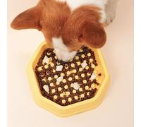 Slow Feeding Dog Bowl | Anti-Choking Dish | Slow Down Eating Dishes | Non-Slip Durable Feeder For Puppy Pet Cat | Interactive Healthy Eating Bowl For Small Medium Large Breed Dogs Water Food Training