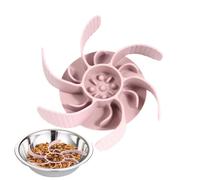 Slow Feeding Dog Bowl Insert - Anti Garping Dog Bowl, Adjustable Slow Feeder | Pet Feeding Insert for Dogs, Eating Healthier, Reduce Overeating, Prevent Bloating, Perfect for Puppies