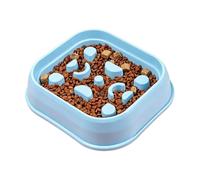 Slow Feeding Dog Bowl - Nonslip Puzzle Cat Dish | Slow Feeder Water Bowl