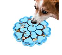 Slow Feeding Dog Bowl | Puzzle Dog Bowl Slow Feeder,Anti-Choking Silicone Enrichment Pet Supplies Treat Dispenser Cat Food Dish for Mental Stimulating, Training
