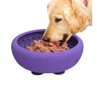 Slow Feeding Dog - Silicone with Non-Slip | Dog Thinking Game Food | Puppy and Medium Pet Feeder, Camping Feeder, Aut