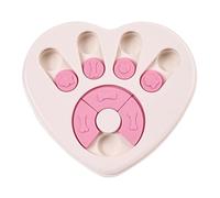 Slow Feeding Dog Slow Feeder, Anti Choke Food Bowl, Heart Shape Maze, | Reduces Choking And Overeating, 26.8x24x3.2cm, For Medium Large Breed, Cat, Kitten, Puppy, Enrichment, Brain