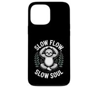 Slow Flow Slow Soul Sloth Yoga Meditation Case for iPhone 13 Pro Max