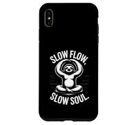 Slow Flow Slow Soul Sloth Yoga Meditation Case for iPhone XS Max