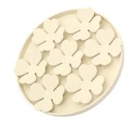 Slow Food Rick Feeder Pad Safe Suction Cup Cat Silicone Slow Food Feeder Mat Lightweight (Beige)