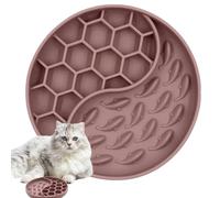 Slow for Dogs - Interactive Silicone Dish with - Dishes for Dogs Who Eat More Slower, for Puppies and All Breeds Indoor Outdoor Use