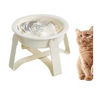 Slow for Dogs | Non-Slip Ceramic Pet Feeding Station with Stand - Puppy Slow Feeding Bowl for Medium Pets, Food and Water,