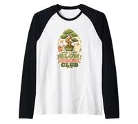 Slow Grow Club Bonsai Plant Raglan Baseball Tee