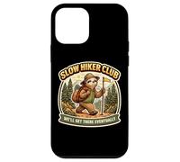 Slow Hiker Club We'll Get There Eventually Hiking Hike Sloth Case for iPhone 12 mini