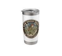Slow Hikers Society Be There in A Minute Stainless Steel Insulated Tumbler