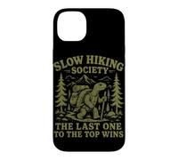 Slow Hiking Society Last One To Top Wins Hiking Turtle Hiker Case for iPhone 14 Plus