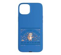 Slow Hiking Society The Last One to The Top Trekking Sloth Case for iPhone 15 Plus