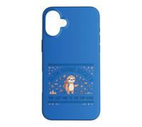 Slow Hiking Society The Last One to The Top Trekking Sloth Case for iPhone 16 Plus