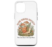 Slow Hiking Society The Last One To The Top Wins Case for iPhone 12/12 Pro