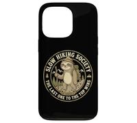 Slow Hiking Society The Last One To The Top Wins Case for iPhone 13 Pro