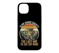 Slow Hiking Society The Last One To The Top Wins Case for iPhone 14 Plus