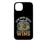 Slow Hiking Society The Last One To The Top Wins Case for iPhone 14 Plus