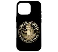 Slow Hiking Society The Last One To The Top Wins Case for iPhone 16 Pro