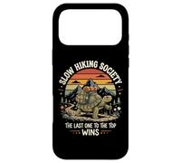 Slow Hiking Society The Last One To The Top Wins Case for iPhone 17 Pro Max