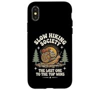 Slow Hiking Society The Last One To The Top Wins Case for iPhone X/XS