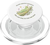 Slow Hiking Society The Last One to The Top Wins Men Womens PopSockets PopGrip for MagSafe
