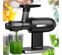 Slow Juicer for Fruits and Vegetables, Cold Press Technology with 92%+ Efficiency, Quiet Operation at 60 Decibels, Ideal for Healthy Juicing at Home
