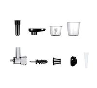 Slow Juicer Parts for SM-50BC SM-50R SM-50TQ SM-50BL SM-50BK Stand Mixers Masticating Stainless Steel 304 Filter Slow Juicer Kit Juicing Attachment for Mixer Juicer Kit