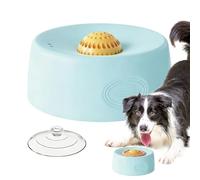 Slow Licking Bowl for Dogs, Non-Slip Interactive, Licking Bowl with Rolling Ball, Liquid Food Water Yogurt Snack All Breeds and Puppy