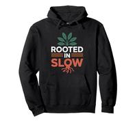 Slow Living Gardener Who Finds Peace Soil Seasons Growing Pullover Hoodie