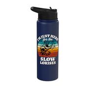 Slow Loris I'm Just Here for Slow Loris Stainless Steel Insulated Water Bottle