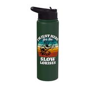 Slow Loris I'm Just Here for Slow Loris Stainless Steel Insulated Water Bottle