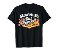 Slow Miles Fast Snacks Run Club T-Shirt
