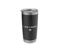 Slow Mornings I Need a Matcha Club Stainless Steel Insulated Tumbler