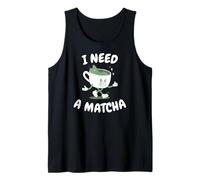 Slow Mornings I Need a Matcha Club Tank Top