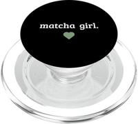 Slow Mornings Matcha Girl Club PopSockets PopGrip for MagSafe